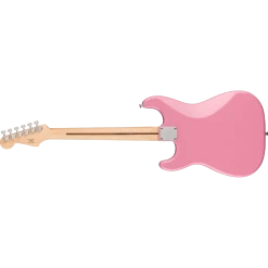 Squier Squier Sonic™ Stratocaster HT H, Maple Fingerboard, White Pickguard, Flash Pink 8 Squier Squier Sonic™ Stratocaster HT H, Maple Fingerboard, White Pickguard, Flash Pink -musical instrument 0373302555 sqr ins bck 1 rl.png