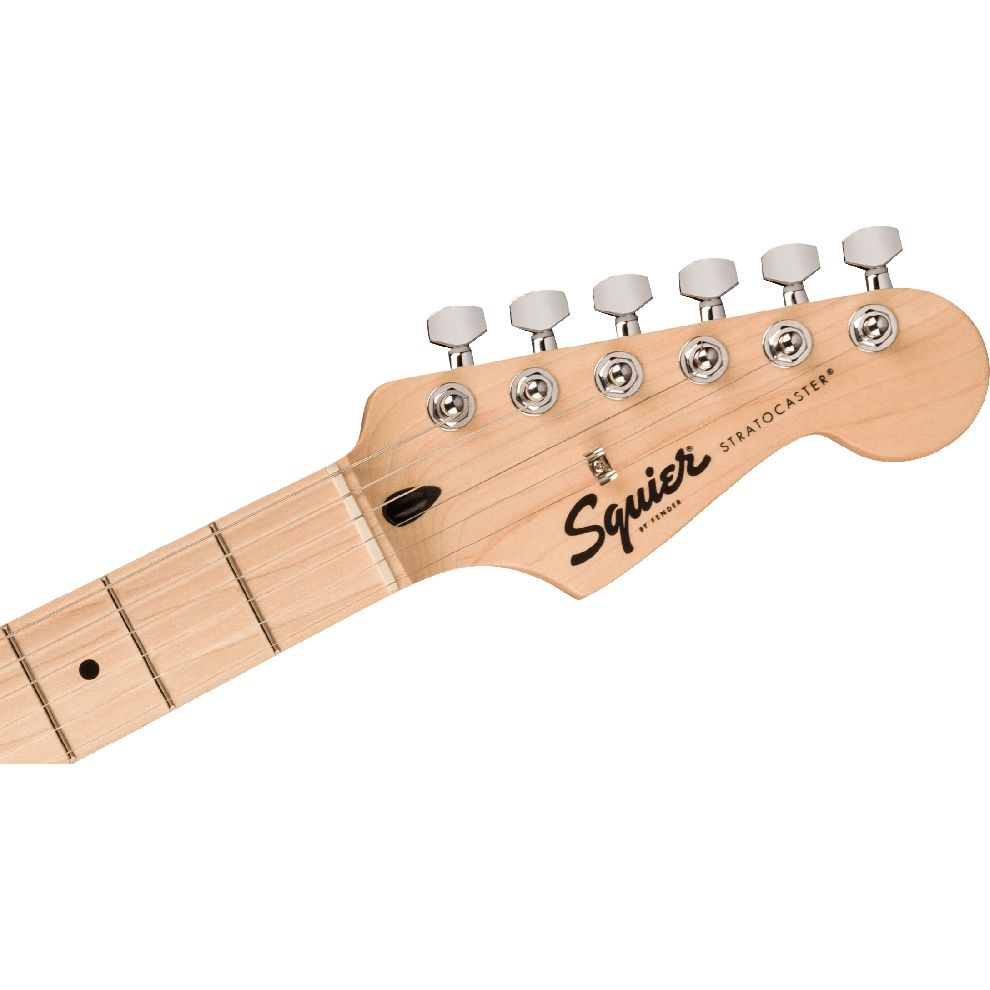 Squier Squier Sonic™ Stratocaster HT H, Maple Fingerboard, White Pickguard, Flash Pink 7 Squier Squier Sonic™ Stratocaster HT H, Maple Fingerboard, White Pickguard, Flash Pink - Image 5