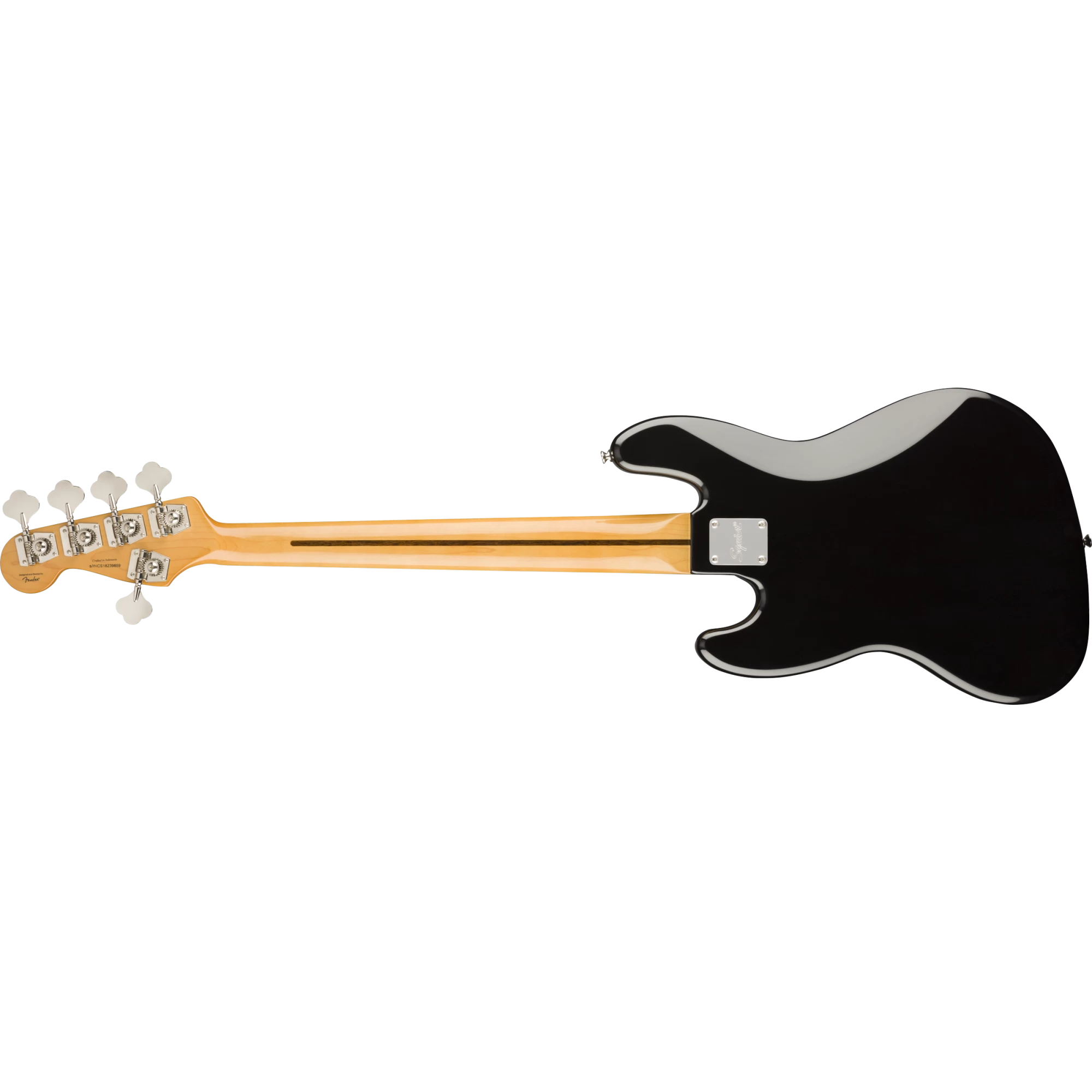 Squier Classic Vibe '70s Jazz Bass V, Maple Fingerboard, Black 4 Squier Classic Vibe '70s Jazz Bass V, Maple Fingerboard, Black - Image 2
