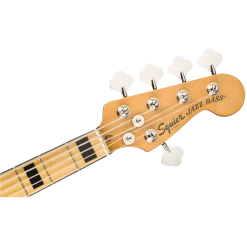 Squier Classic Vibe '70s Jazz Bass V, Maple Fingerboard, Black 12 Squier Classic Vibe '70s Jazz Bass V, Maple Fingerboard, Black -musical instrument 0374550506 gtr hdstckfrt 001 nr.png