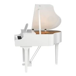 Yamaha CLP-795GP Clavinova In White -musical instrument 04 clp 795gp side pwh 599f6cc6e89e2fae31b31542db12d6aa