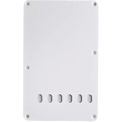 Fender (Parts) - Backplate, Vintage-Style Stratocaster, White, 1-Ply
