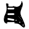 Fender (Parts) - Pickguard, Stratocaster S/S/S, 11-Hole Mount, B/W/B, 3-Ply