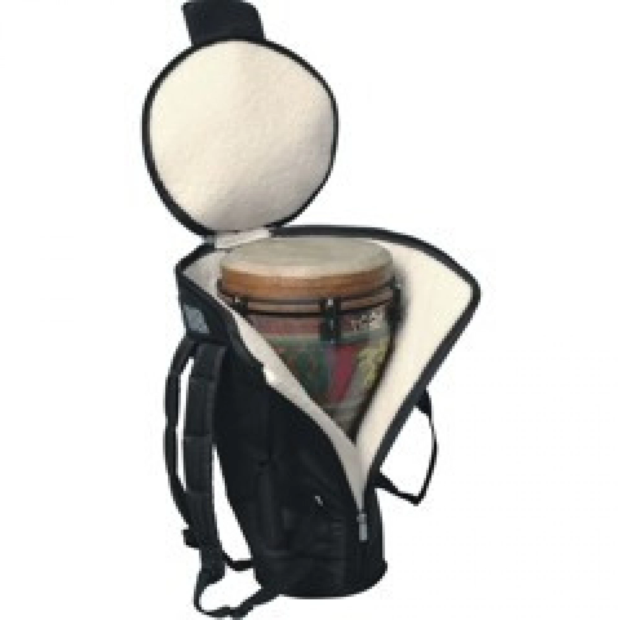 Protection Racket Deluxe 16 X 26.5" Djembe Bag In Black 4 Protection Racket Deluxe 16 X 26.5" Djembe Bag In Black - Image 2