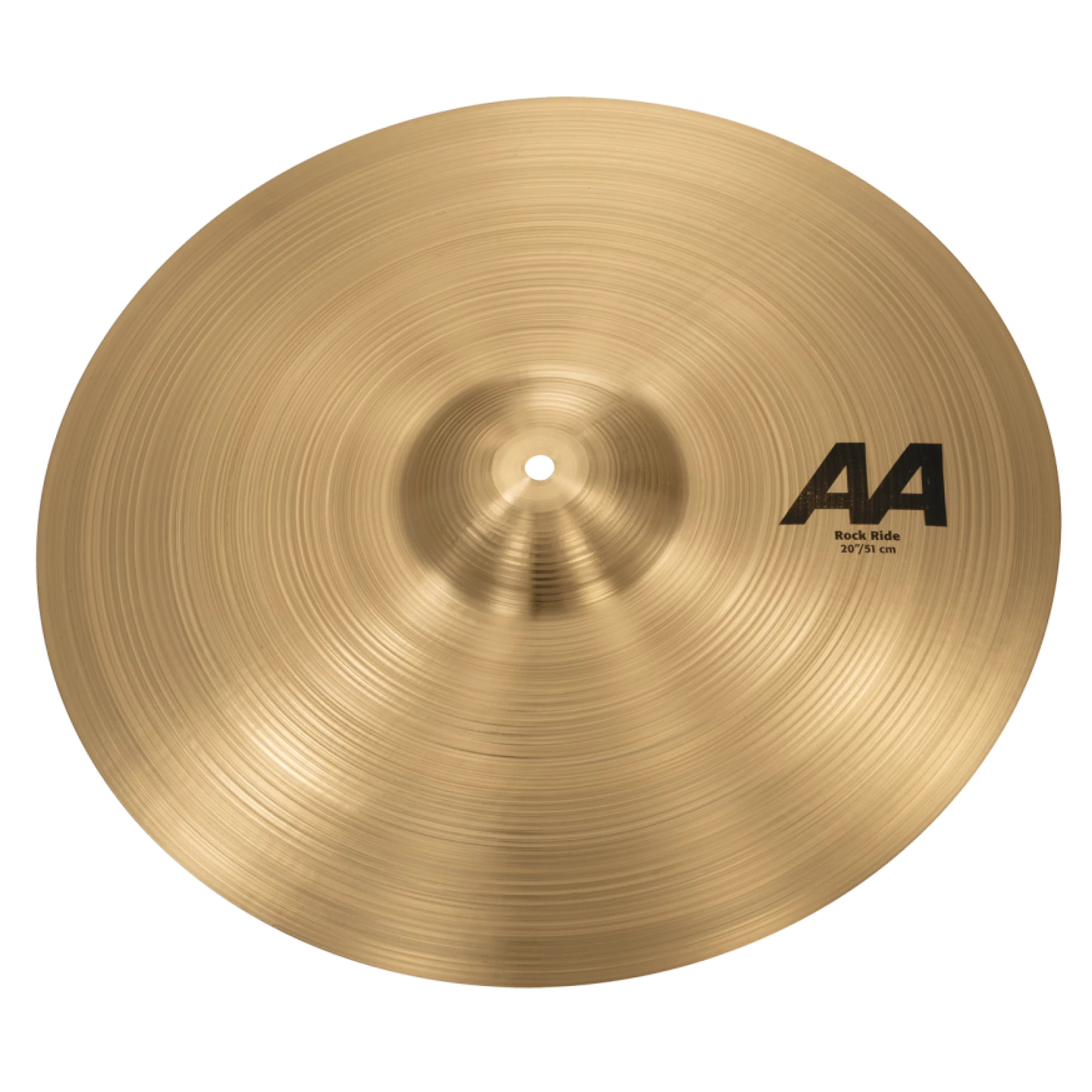 Sabian 20" AA Rock Ride Cymbal Brilliant Finish 3 Sabian 20" AA Rock Ride Cymbal Brilliant Finish
