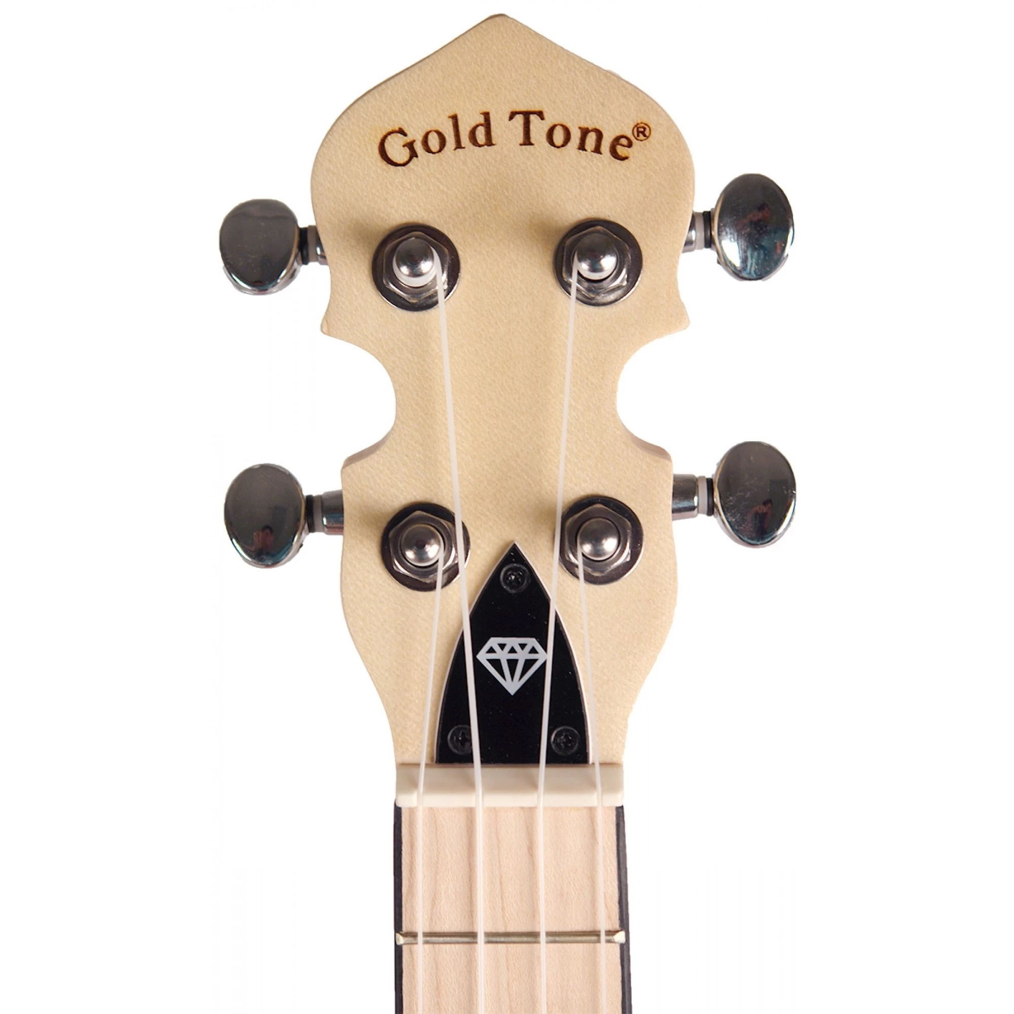 Gold Tone - Little Gem Transparent Banjo Ukulele - Blue 8 Gold Tone - Little Gem Transparent Banjo Ukulele - Blue - Image 6