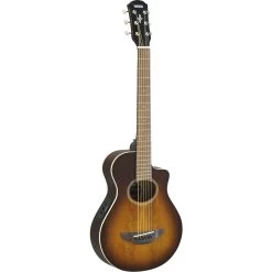 Yamaha APXT2EW Exotic Wood Traveller Guitar In Tobacco Sunburst