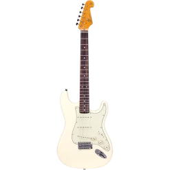 SX Vintage Style SC Electric Guitar In Vintage White