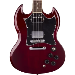 SX SG Style Electric Guitar Kit In Transparent Wine Red -musical instrument 53a00d1ae071d