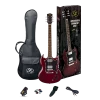 SX SG Style Electric Guitar Kit In Transparent Wine Red 2 SX SG Style Electric Guitar Kit In Transparent Wine Red -musical instrument 53a00d1ae4986