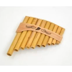 Schwarz Roumaines 10 Note C Curved Bamboo Panpipe Panflute Pan Flute