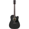 Ibanez AW247CEWKH Electro Acoustic Guitar Weathered Black Open Pore Top, Open Pore Natural Back And Sides -musical instrument AW247CE WKH 1.png
