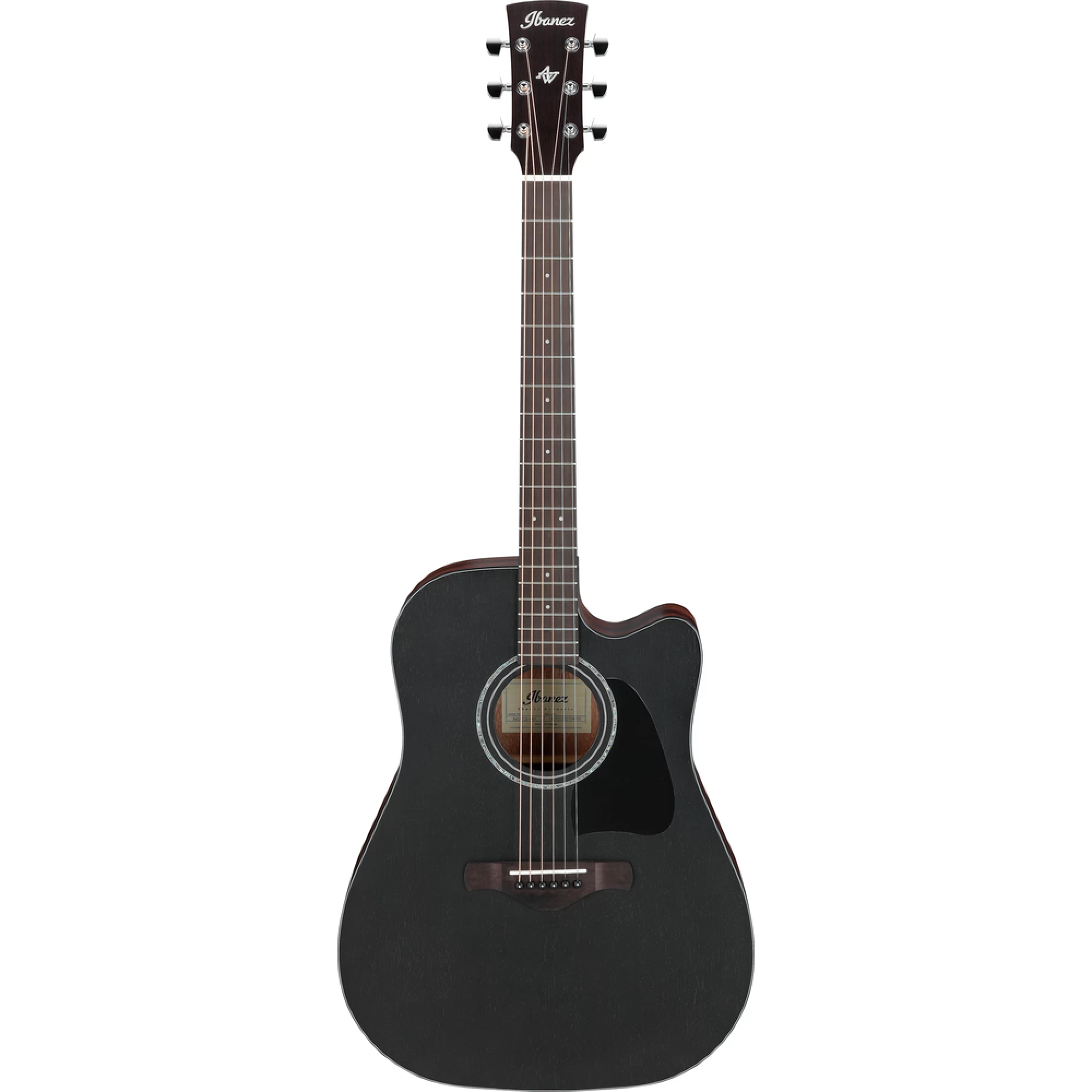 Ibanez AW247CEWKH Electro Acoustic Guitar Weathered Black Open Pore Top, Open Pore Natural Back And Sides 3 Ibanez AW247CEWKH Electro Acoustic Guitar Weathered Black Open Pore Top, Open Pore Natural Back And Sides