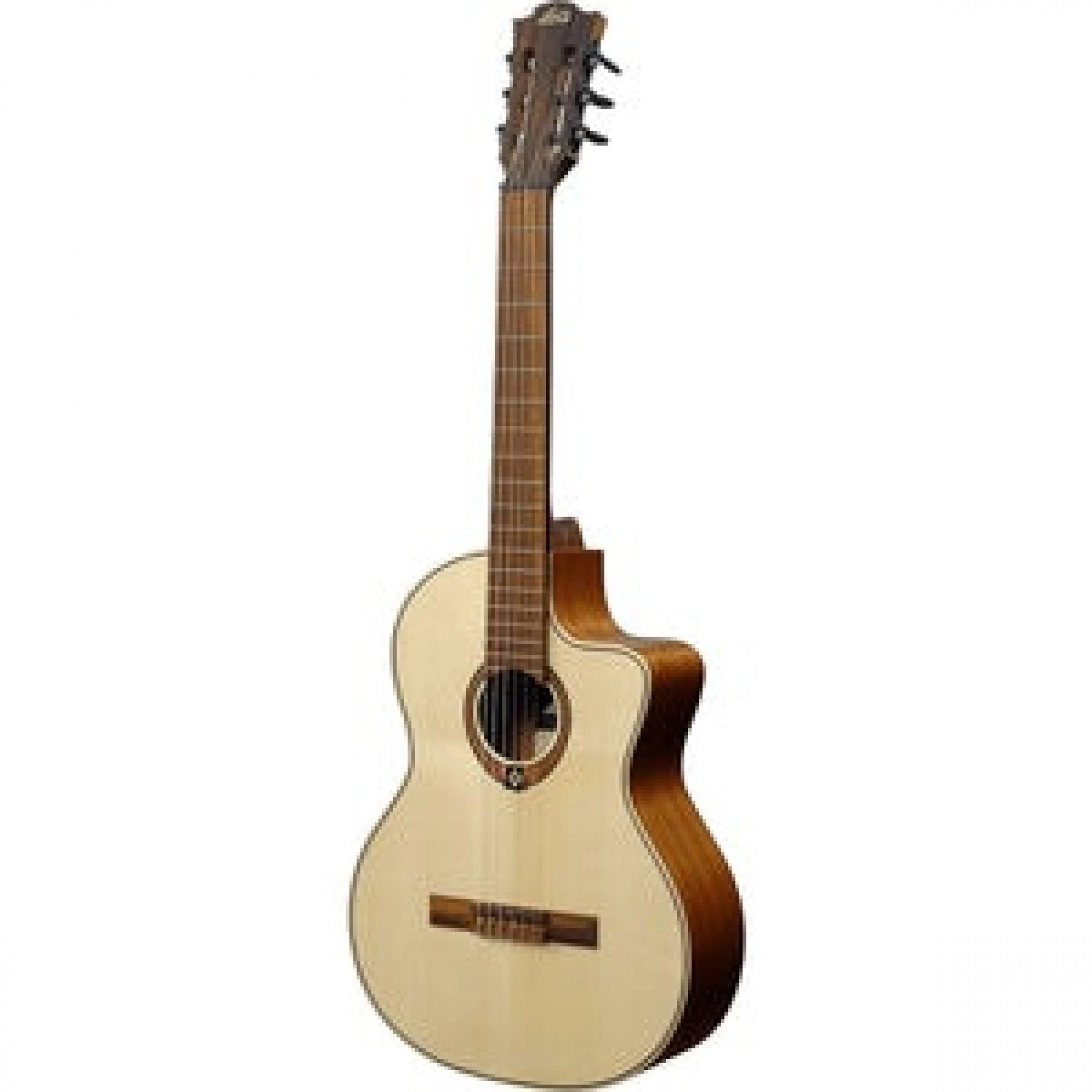 Lag Occitania 88 OC88CE Classical Guitar 4/4 Nylon Solid Englemann Top W/ Pickup 4 Lag Occitania 88 OC88CE Classical Guitar 4/4 Nylon Solid Englemann Top W/ Pickup - Image 2