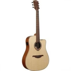 Lag Tramontane 70 T70DCE Acoustic Guitar Dreadnought Solid Spruce Top W/ Pickup + Case