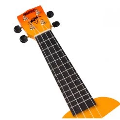 Mahalo MD1HAORB - Soprano Ukulele - Hawaii - Orange Burst -musical instrument MD1HAorb neck copy.jpg