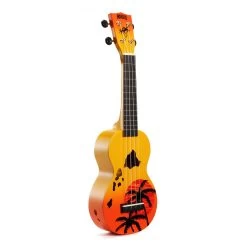 Mahalo MD1HAORB - Soprano Ukulele - Hawaii - Orange Burst -musical instrument MD1HAorb right.jpg