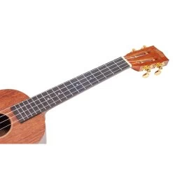 Mahalo MJ3TBR - Tenor Ukulele - Transparent Brown -musical instrument MJ3tbr neck.jpg