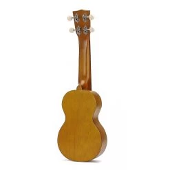 Mahalo MK1PWTBR - Soprano Ukulele - Wide Neck - Transparent Brown 15 Mahalo MK1PWTBR - Soprano Ukulele - Wide Neck - Transparent Brown -musical instrument MK1PWtbr back left.jpg