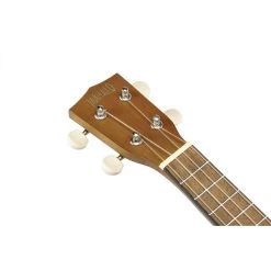 Mahalo MK1TBRK - Soprano Ukulele - Learn 2 Play Pack - Transparent Brown -musical instrument MK1tbr headstock.jpg