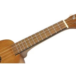 Mahalo MK1TBRK - Soprano Ukulele - Learn 2 Play Pack - Transparent Brown -musical instrument MK1tbr neck.jpg