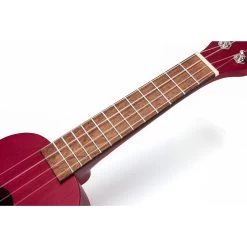 Mahalo MK1TRD - Soprano Ukulele - Transparent Blue 16 Mahalo MK1TRD - Soprano Ukulele - Transparent Blue -musical instrument MK1trd neck.jpg