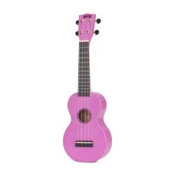 Mahalo MR1PK - Soprano Ukulele - Pink -musical instrument MR1pk left.jpg