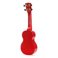 Mahalo MR1RD - Soprano Ukulele - Red -musical instrument MR1rd back right.jpg