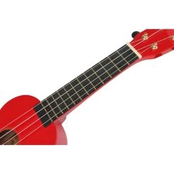 Mahalo MR1RD - Soprano Ukulele - Red -musical instrument MR1rd neck.jpg
