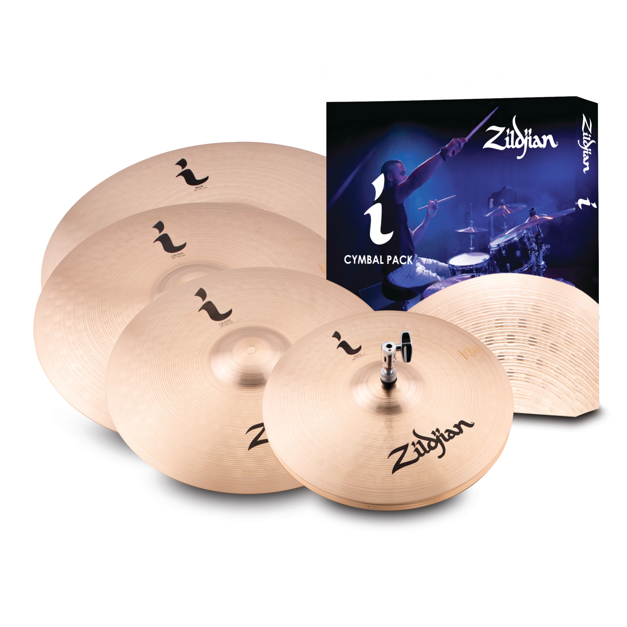 Zildjian I Family Series Pro Cymbal Pack 14/16/18/20 3 Zildjian I Family Series Pro Cymbal Pack 14/16/18/20