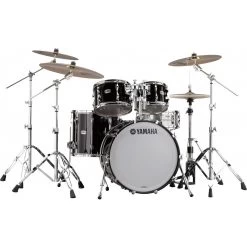Yamaha Recording Custom Euro Drum Kit In Solid Black