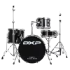 DXP 18" 4 Pce Transit Series Drum Kit In Black -musical instrument TXP18B.png