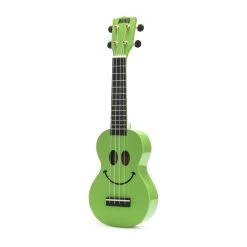 Mahalo U60SMGN - Soprano Ukulele - Green -musical instrument U SMILEgn left.jpg