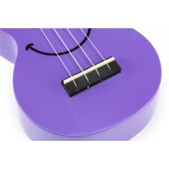 Mahalo U60SMPP - Soprano Ukulele - Purple 15 Mahalo U60SMPP - Soprano Ukulele - Purple -musical instrument U SMILEpp bridge.jpg