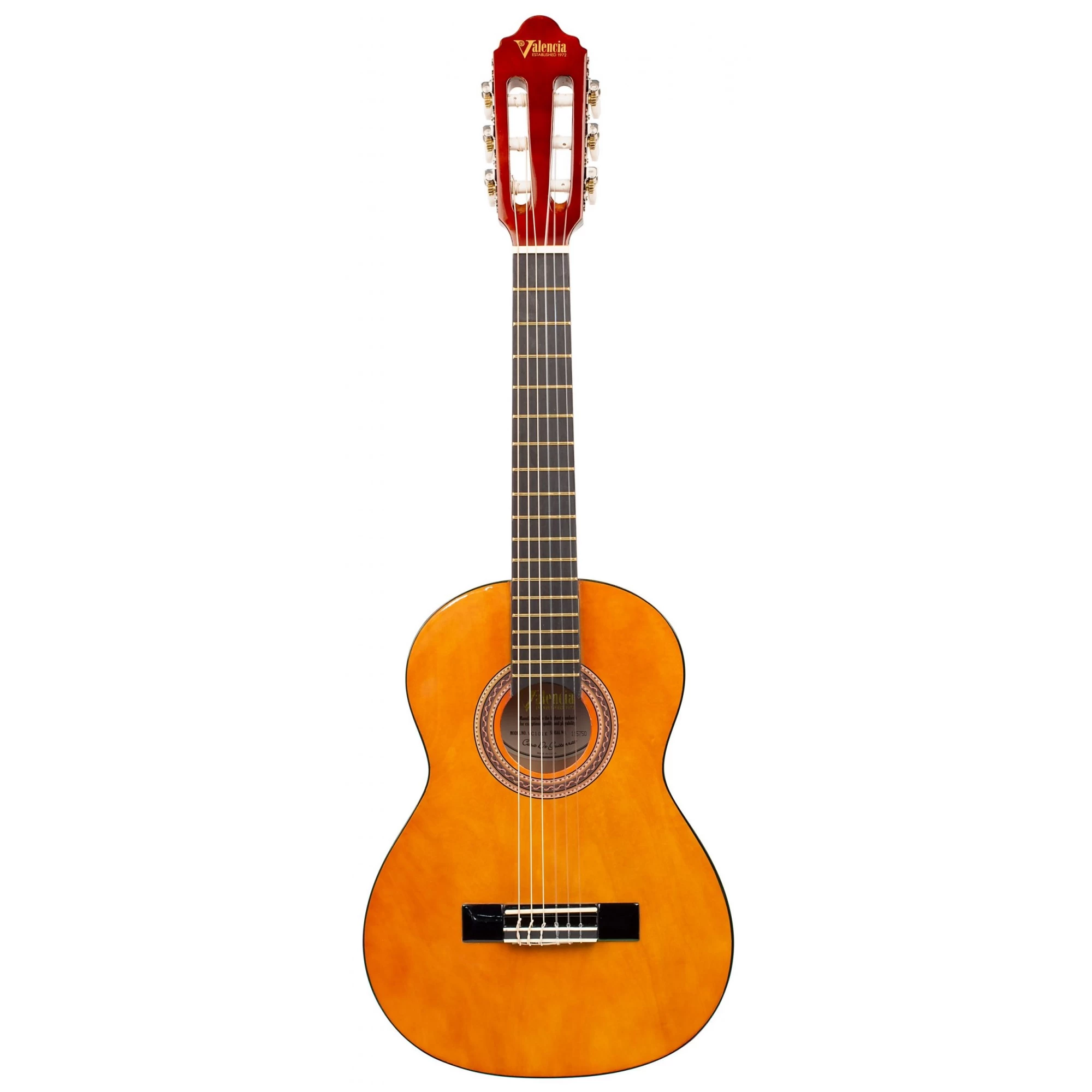Valencia VC101 - 1/4 Size Classical Guitar - Gloss Natural 4 Valencia VC101 - 1/4 Size Classical Guitar - Gloss Natural - Image 2