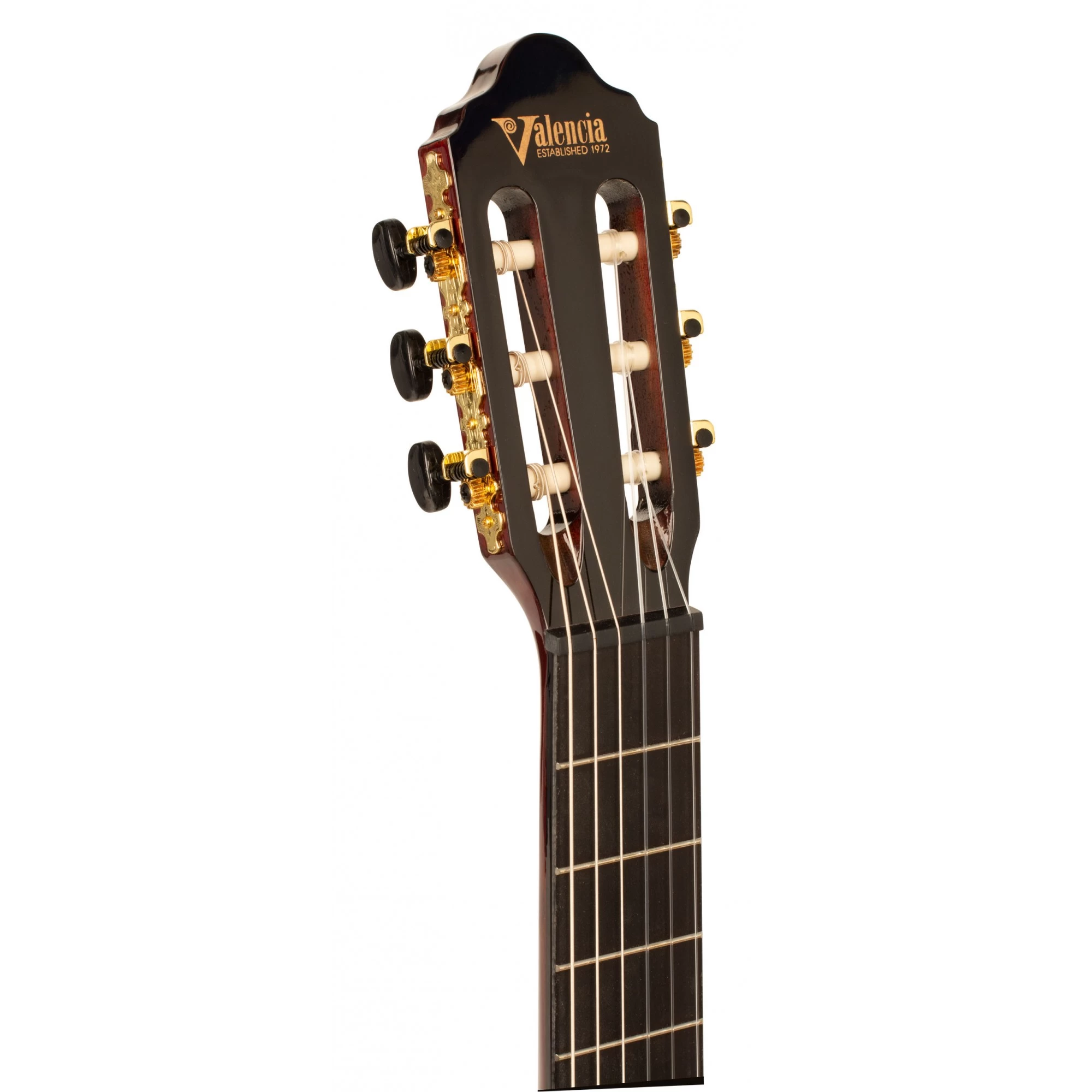 Valencia VC264CSB - Full Size Classical Guitar - High Gloss Classic Sunburst 6 Valencia VC264CSB - Full Size Classical Guitar - High Gloss Classic Sunburst - Image 4