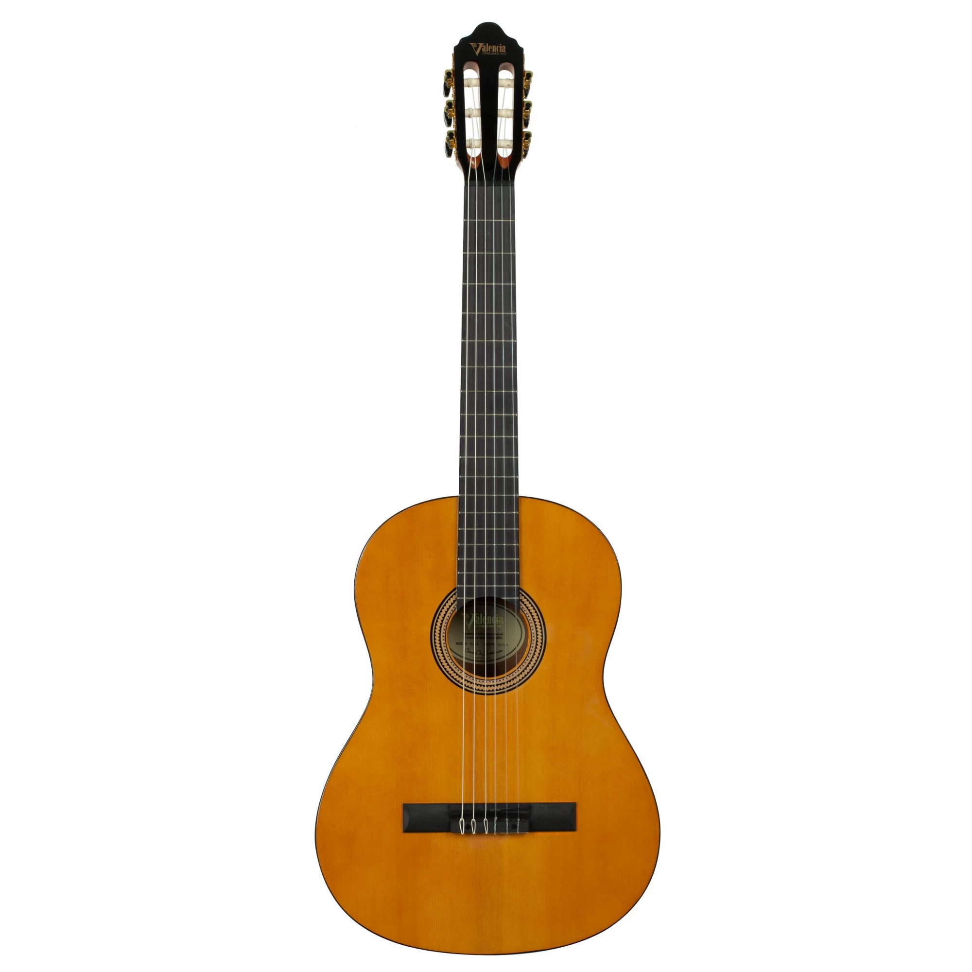 Valencia VC264 - Full Size Classical Guitar - High Gloss Natural 3 Valencia VC264 - Full Size Classical Guitar - High Gloss Natural - Image 2