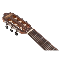 Valencia VC703 3/4 Size Solid Top Classical Guitar. -musical instrument VC703 headstock.png