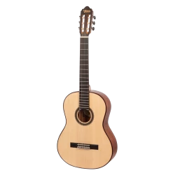 Valencia VC704 4/4 Size Solid Top Classical Guitar. 7 Valencia VC704 4/4 Size Solid Top Classical Guitar. -musical instrument VC704 left.png