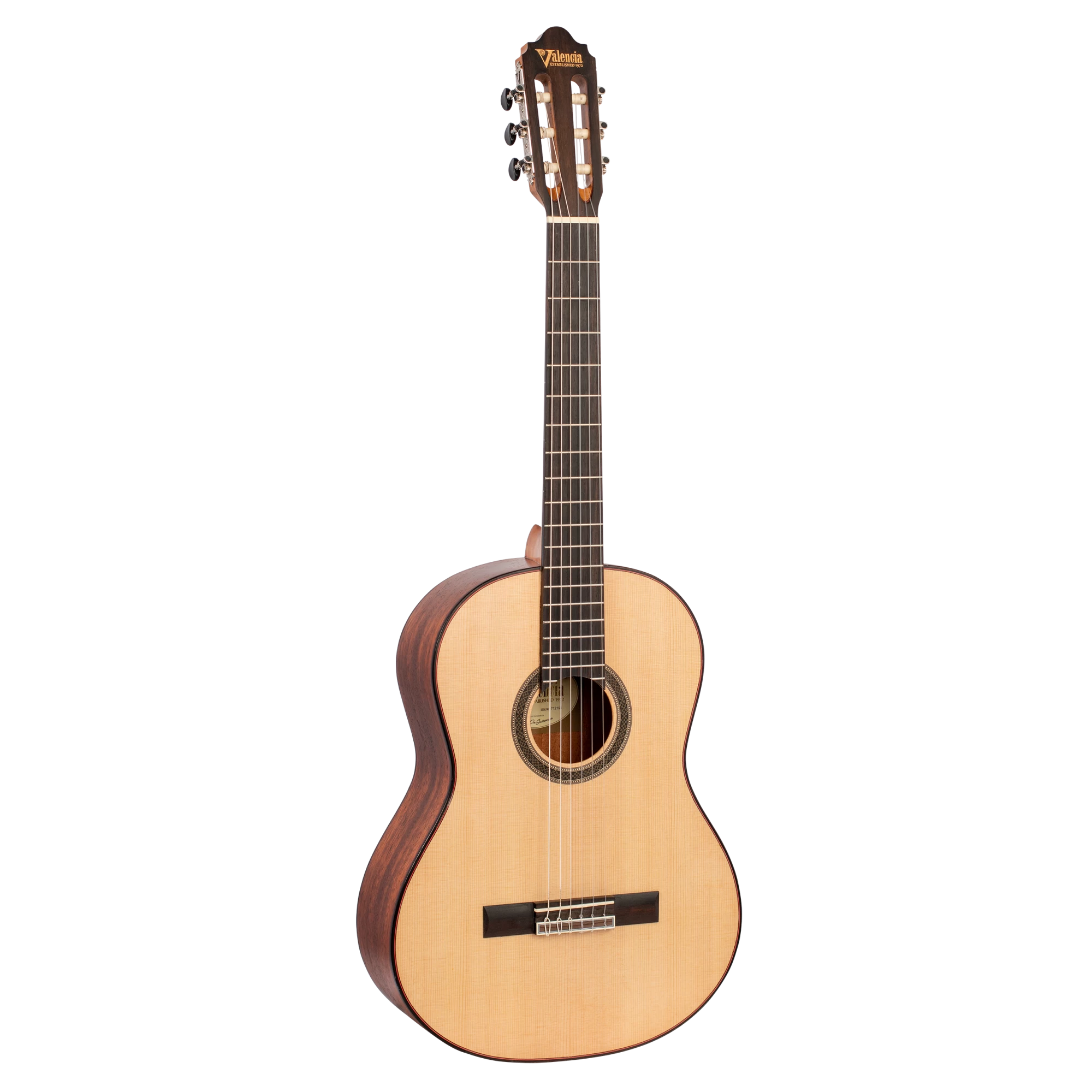 Valencia VC704 4/4 Size Solid Top Classical Guitar. 3 Valencia VC704 4/4 Size Solid Top Classical Guitar.