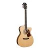 Cort L710F Natural Satin Acoustic Electric Guitar In Gig Bag 2 Cort L710F Natural Satin Acoustic Electric Guitar In Gig Bag -musical instrument adsf