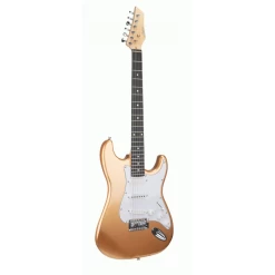 Ashton AG232 Electric Guitar In Metallic Gold -musical instrument ag232gd 4