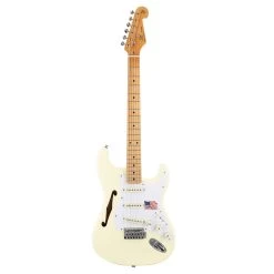 SX ALD2H Alder Series Semi-Hollow Electric Guitar In Vintage White