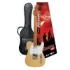 SX TL Style Electric Guitar Left Handed In Butterscotch Blonde -musical instrument ams vet50bsb pack