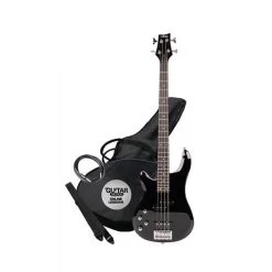 Ashton AB4LBK Bass Guitar Left Handed In Black