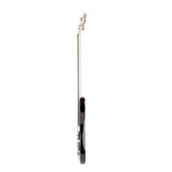 Ashton AB4LBK Bass Guitar Left Handed In Black -musical instrument ashton ab4lbk side 1