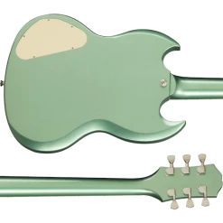 Epiphone SG Muse Wanderlust Green Metallic -musical instrument back neck 500 500 1