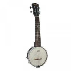Bryden Open Back Banjo Ukulele In Satin Black