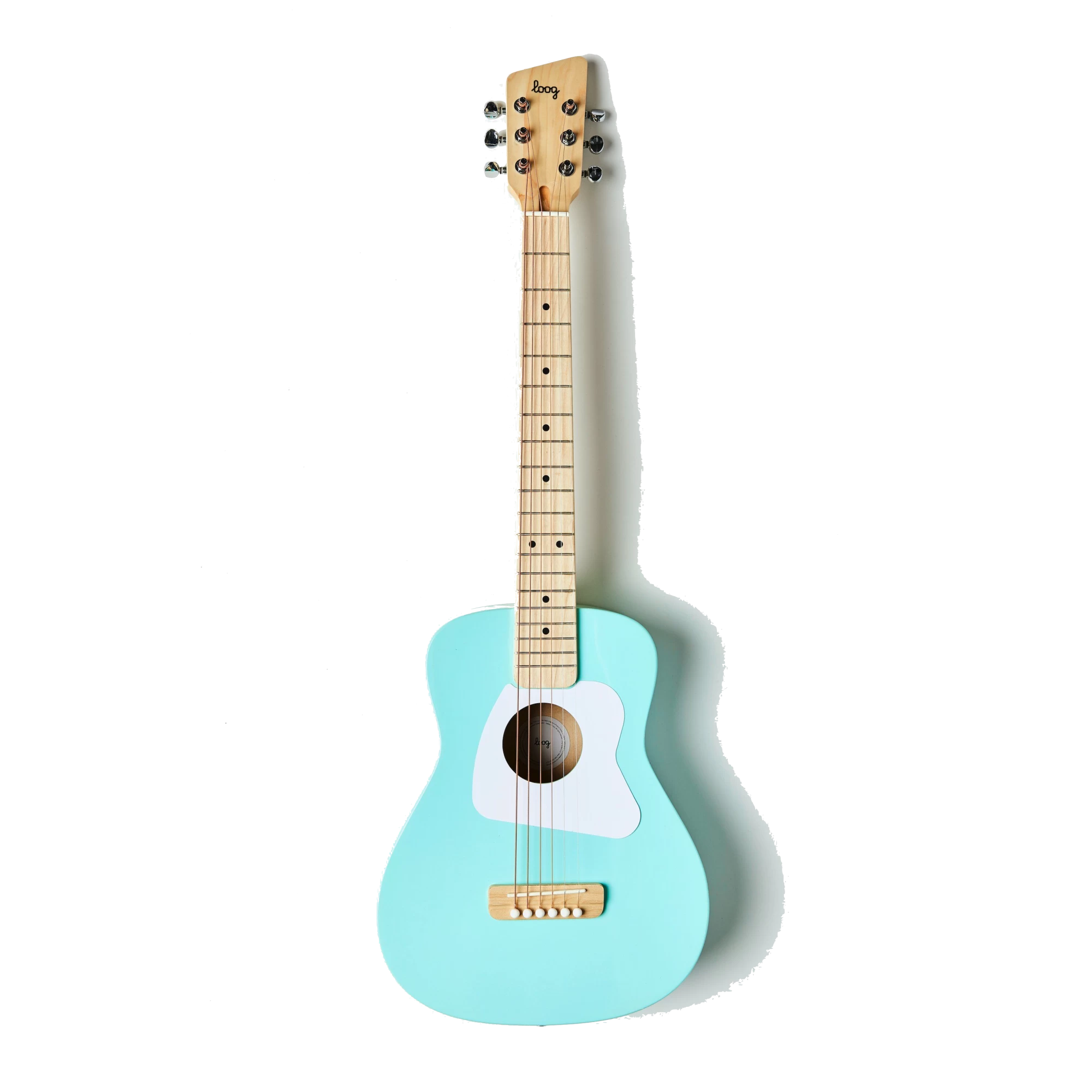 Loog Pro VI Acoustic Guitar Green - Great For Kids