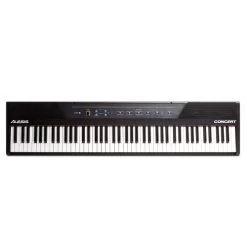 ALESIS - CONCERT 88-KEY DIGITAL PIANO With Full-Sized Keys Semi Weighted